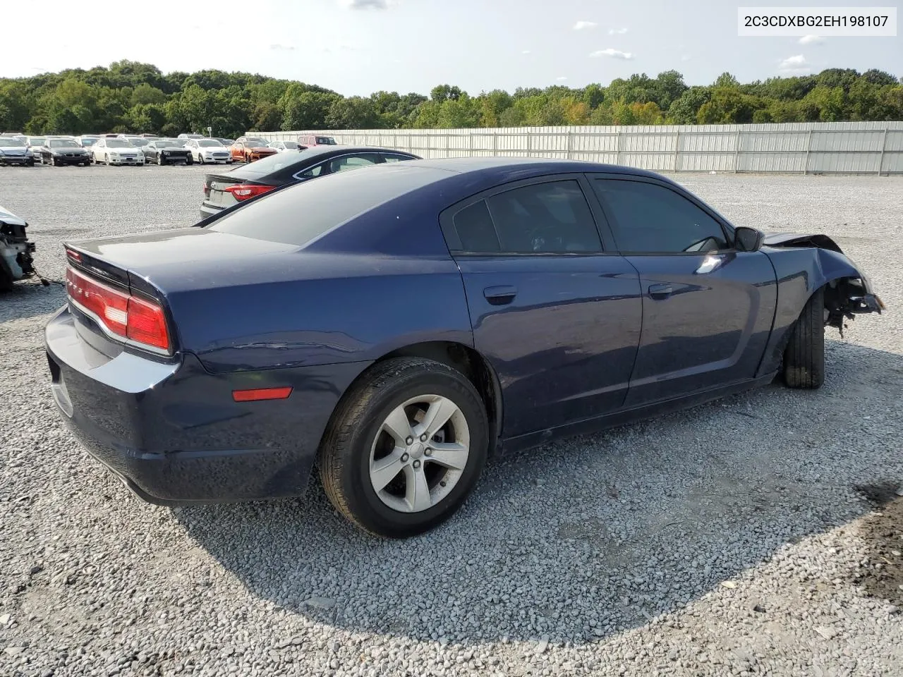 2014 Dodge Charger Se VIN: 2C3CDXBG2EH198107 Lot: 68536754