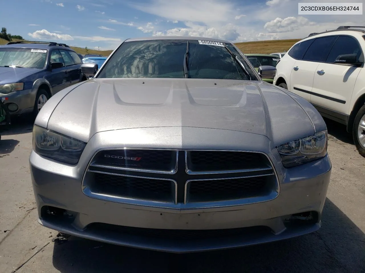 2014 Dodge Charger Se VIN: 2C3CDXBG6EH324744 Lot: 68569214