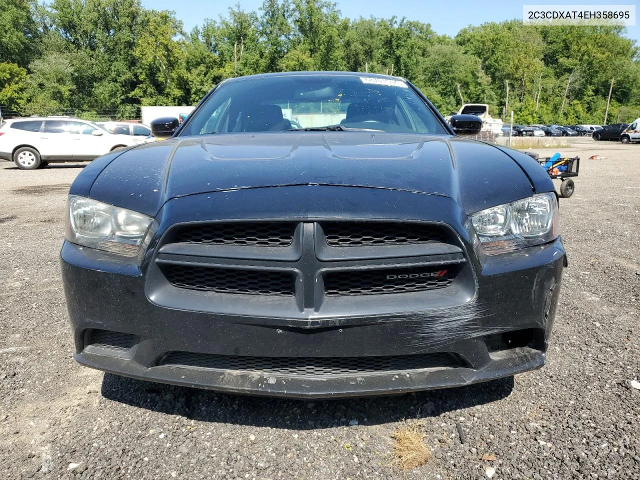 2014 Dodge Charger Police VIN: 2C3CDXAT4EH358695 Lot: 68701594