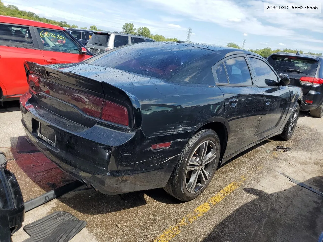 2014 Dodge Charger R/T VIN: 2C3CDXDT6EH275555 Lot: 68738204