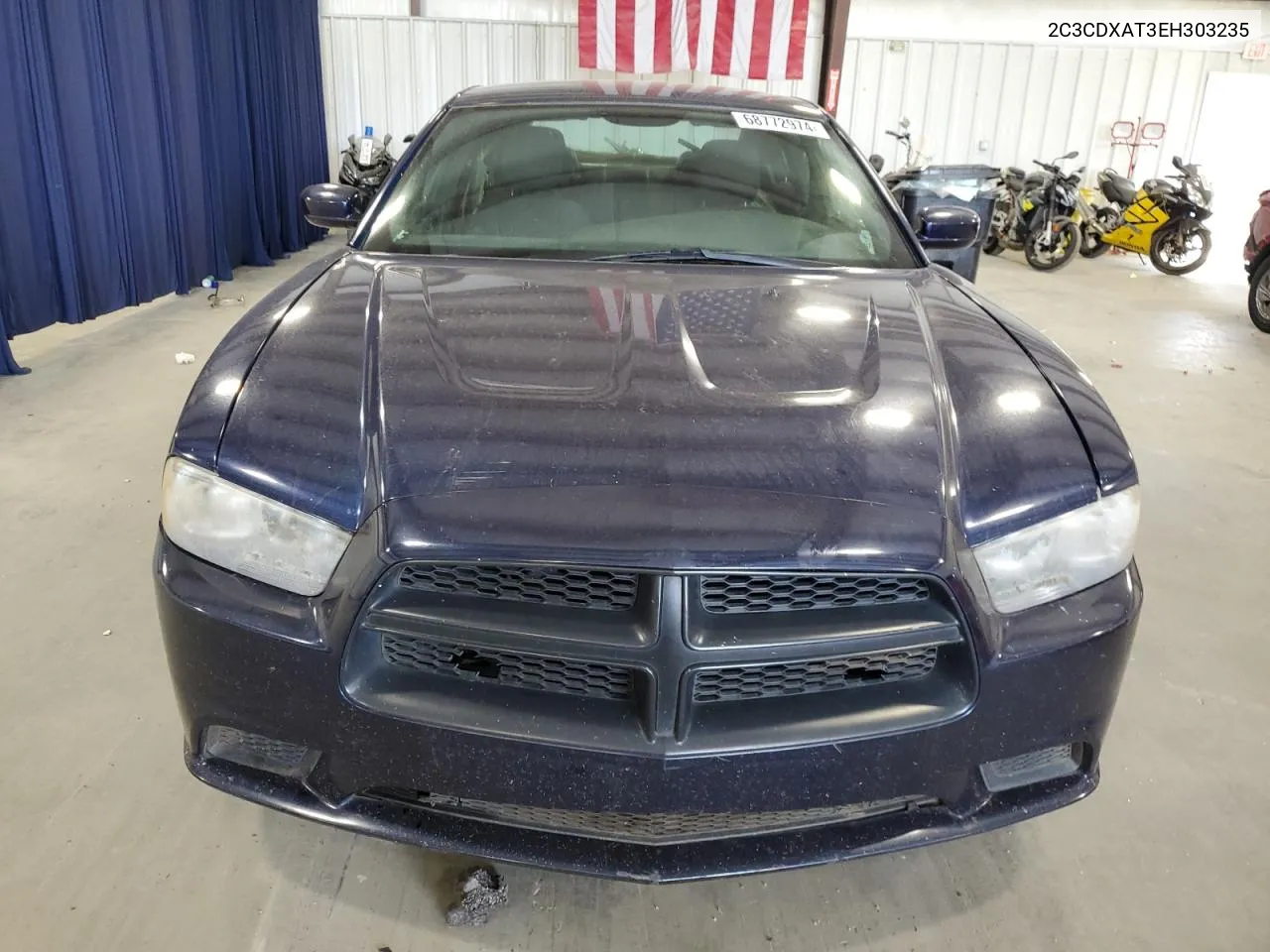 2014 Dodge Charger Police VIN: 2C3CDXAT3EH303235 Lot: 68772974