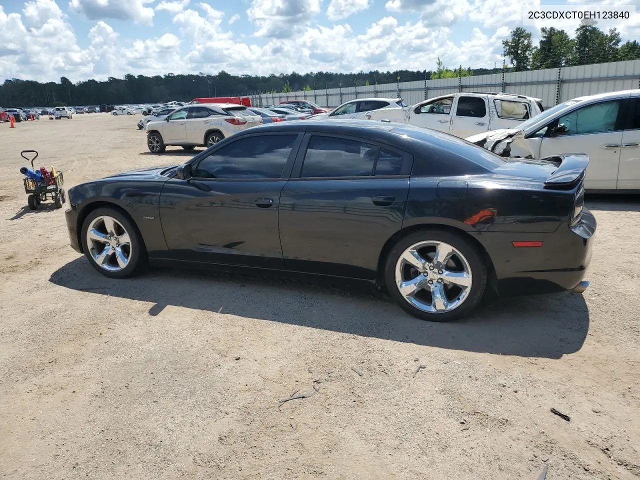 2014 Dodge Charger R/T VIN: 2C3CDXCT0EH123840 Lot: 69126884