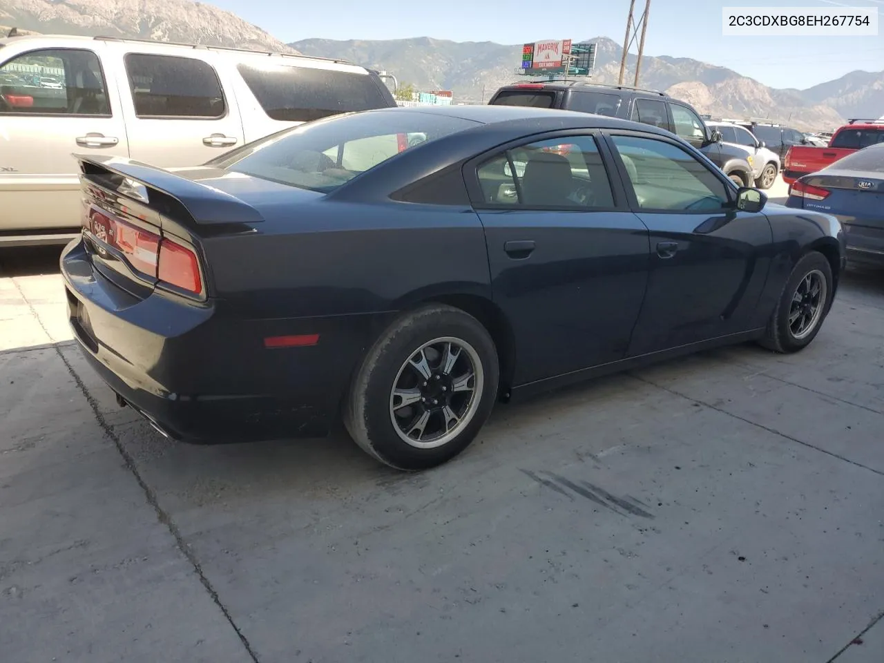 2014 Dodge Charger Se VIN: 2C3CDXBG8EH267754 Lot: 69296234