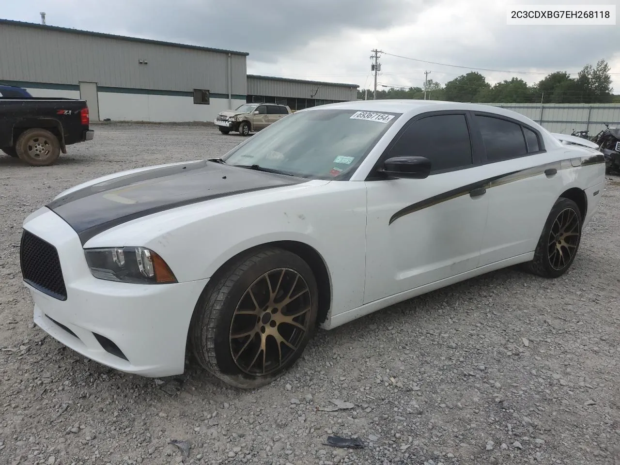 2014 Dodge Charger Se VIN: 2C3CDXBG7EH268118 Lot: 69367154