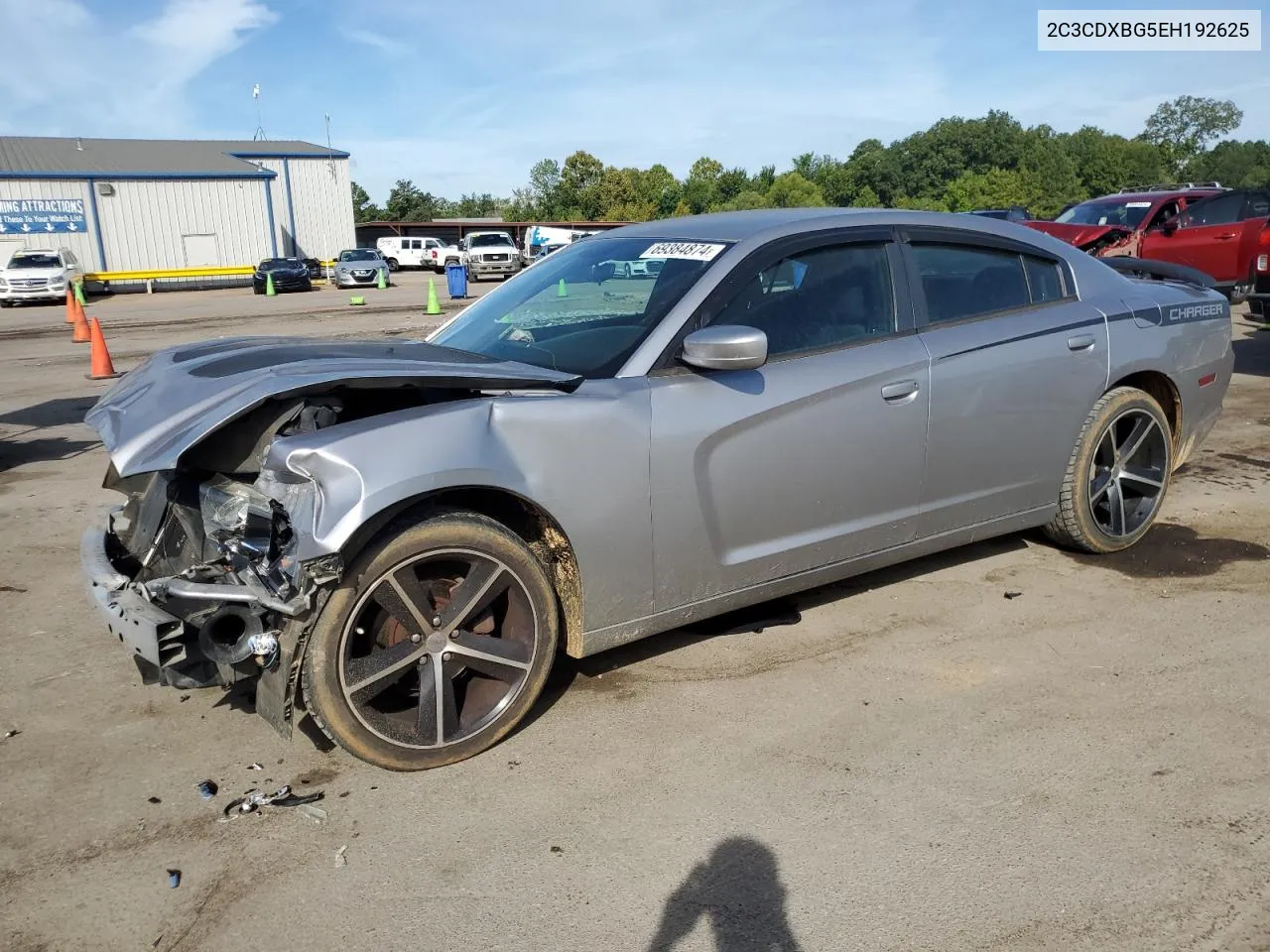 2014 Dodge Charger Se VIN: 2C3CDXBG5EH192625 Lot: 69384874