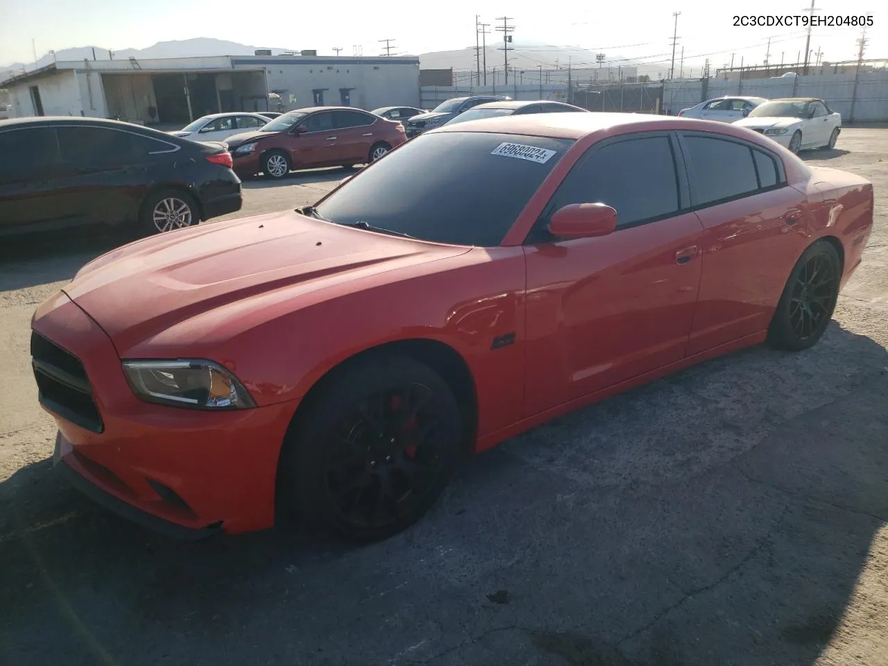 2C3CDXCT9EH204805 2014 Dodge Charger R/T