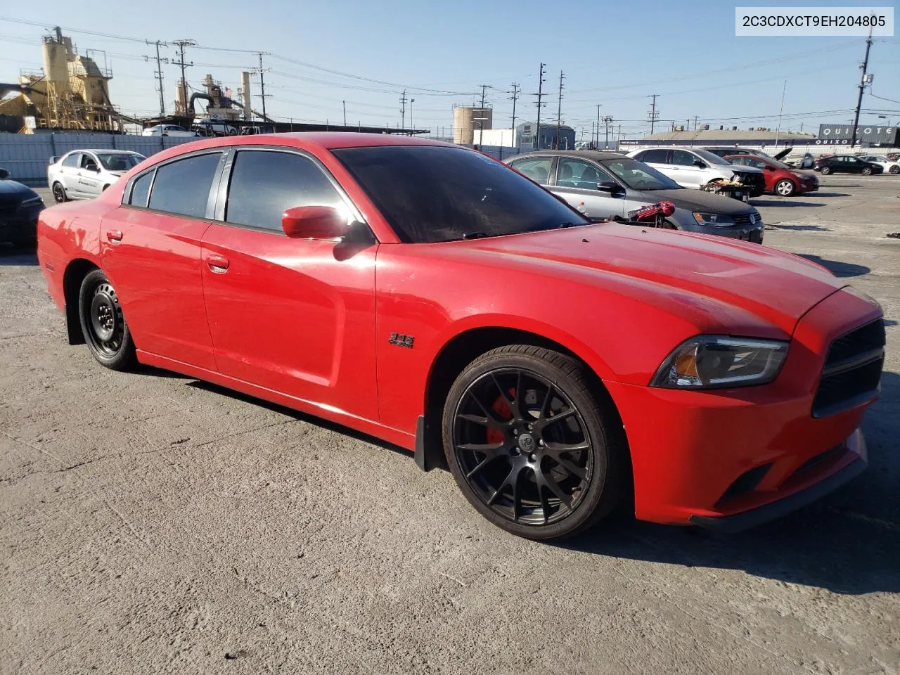 2014 Dodge Charger R/T VIN: 2C3CDXCT9EH204805 Lot: 69680024