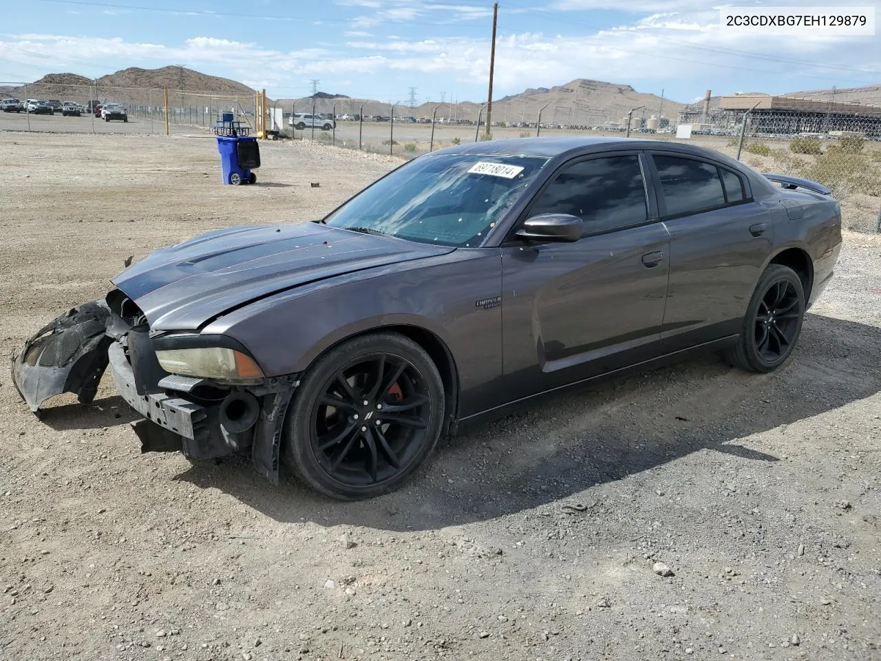 2014 Dodge Charger Se VIN: 2C3CDXBG7EH129879 Lot: 69718014