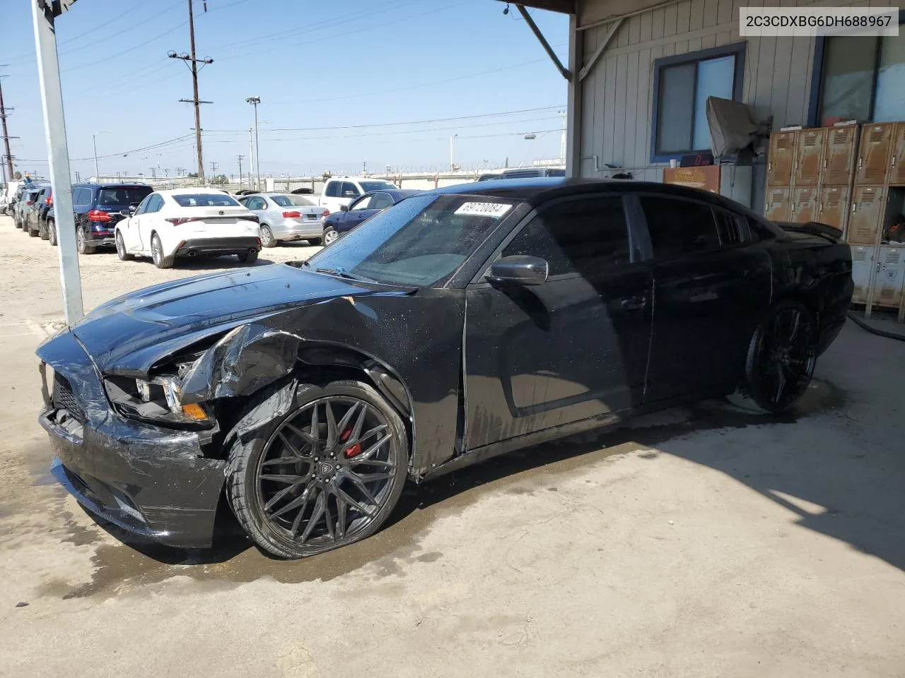 2014 Dodge Charger Se VIN: 2C3CDXBG6DH688967 Lot: 69720084