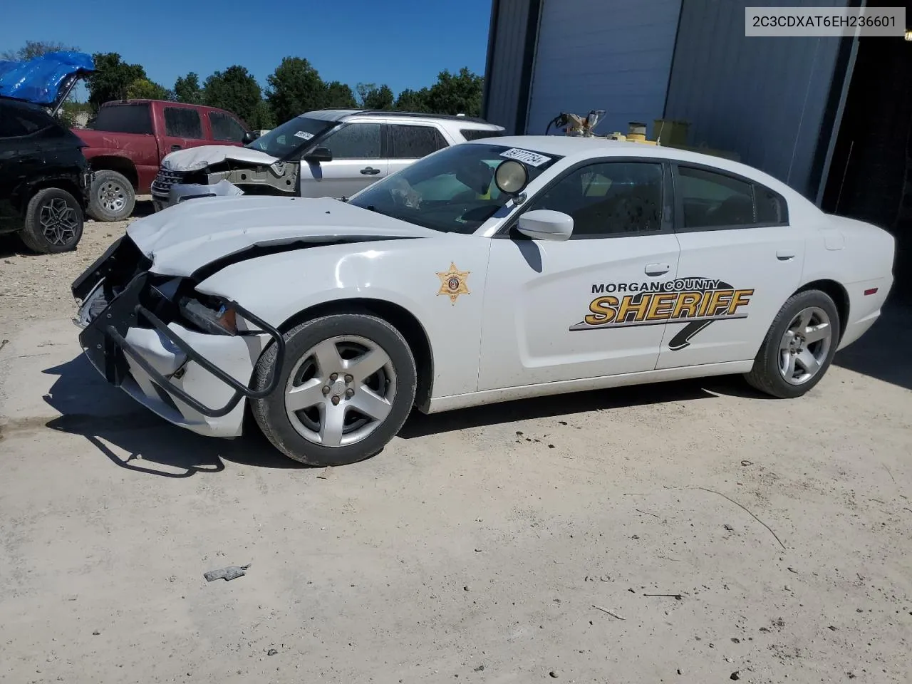 2C3CDXAT6EH236601 2014 Dodge Charger Police