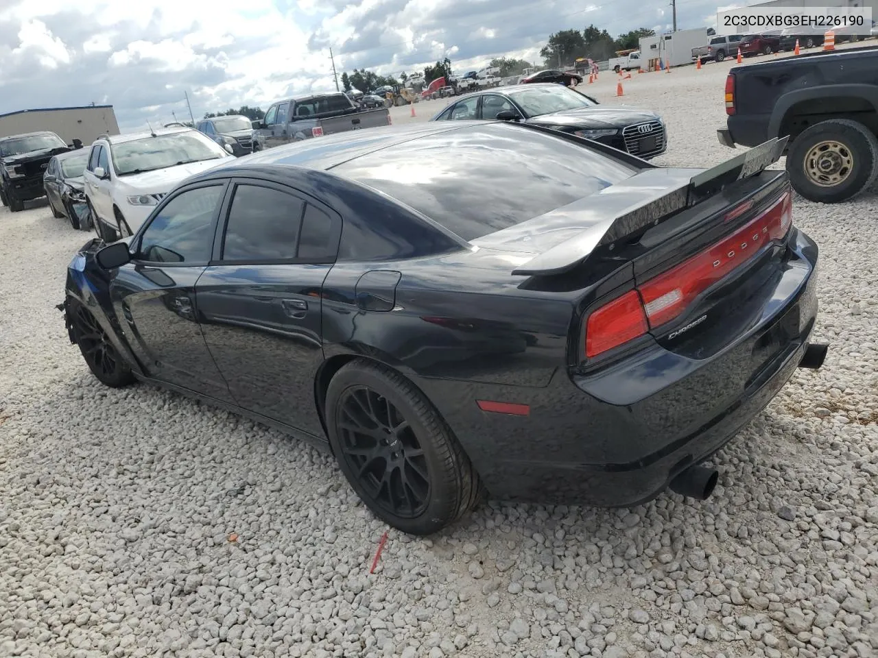 2014 Dodge Charger Se VIN: 2C3CDXBG3EH226190 Lot: 69829954