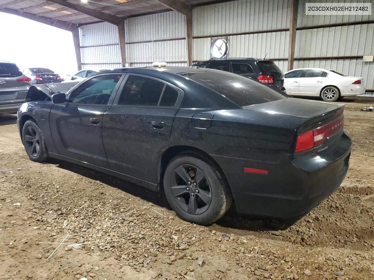 2014 Dodge Charger Sxt VIN: 2C3CDXHG2EH212482 Lot: 69858094