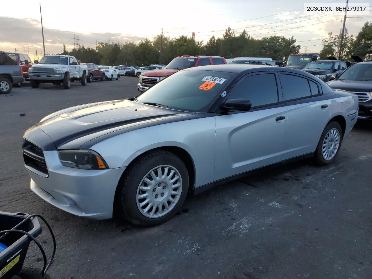 2C3CDXKT8EH279917 2014 Dodge Charger Police