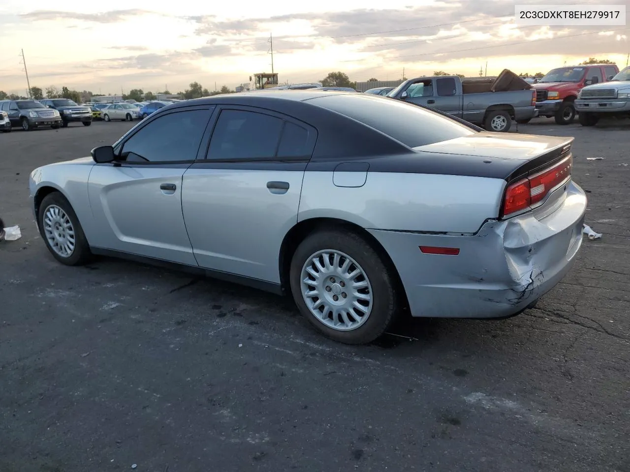 2C3CDXKT8EH279917 2014 Dodge Charger Police