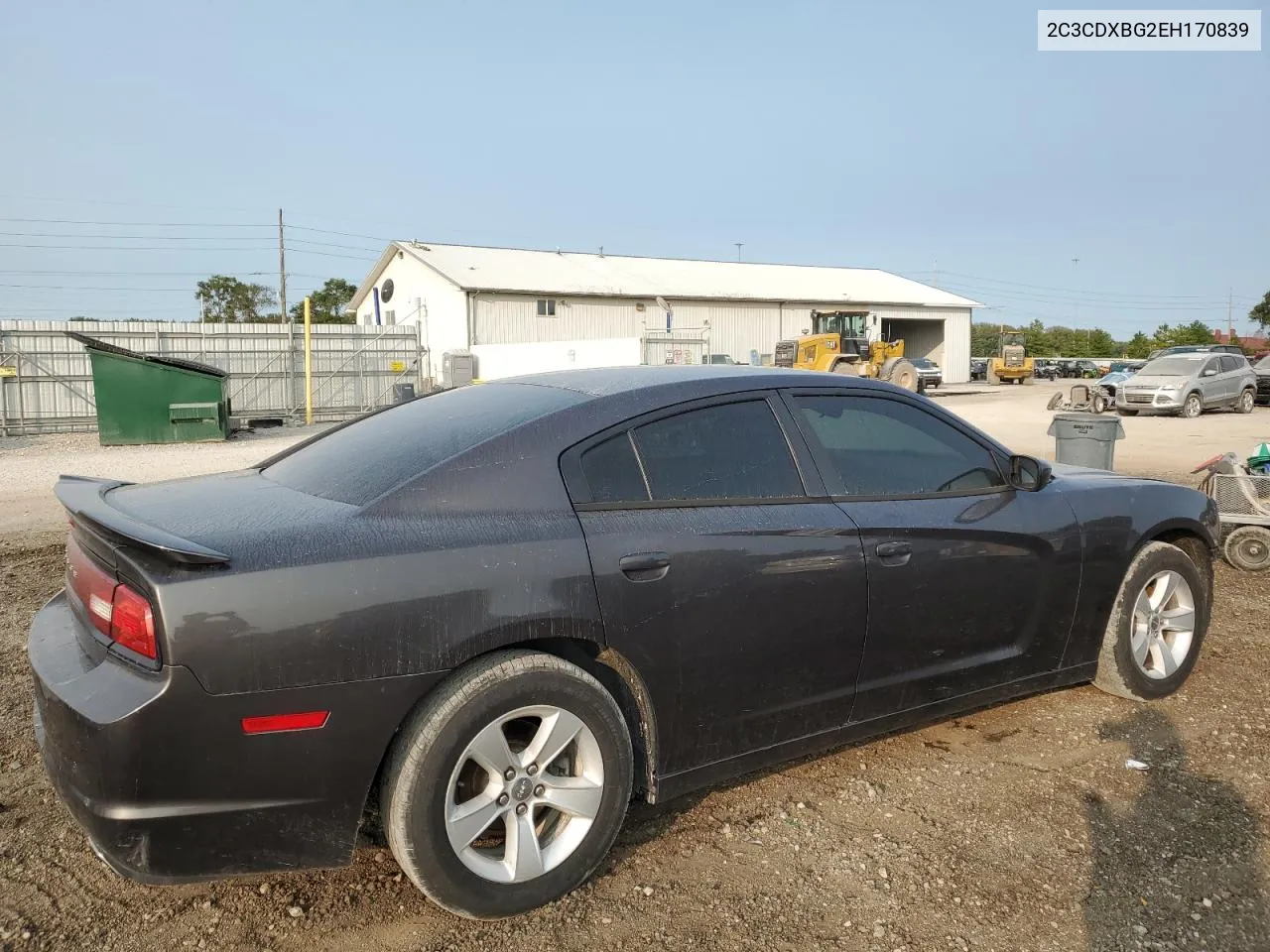 2C3CDXBG2EH170839 2014 Dodge Charger Se