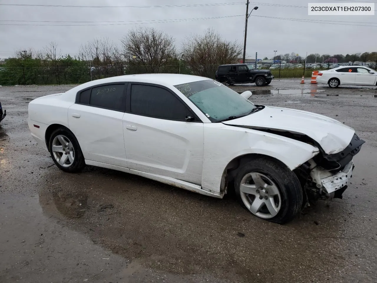 2014 Dodge Charger Police VIN: 2C3CDXAT1EH207300 Lot: 70435854