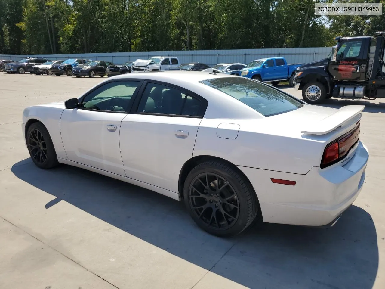 2C3CDXHG9EH349953 2014 Dodge Charger Sxt