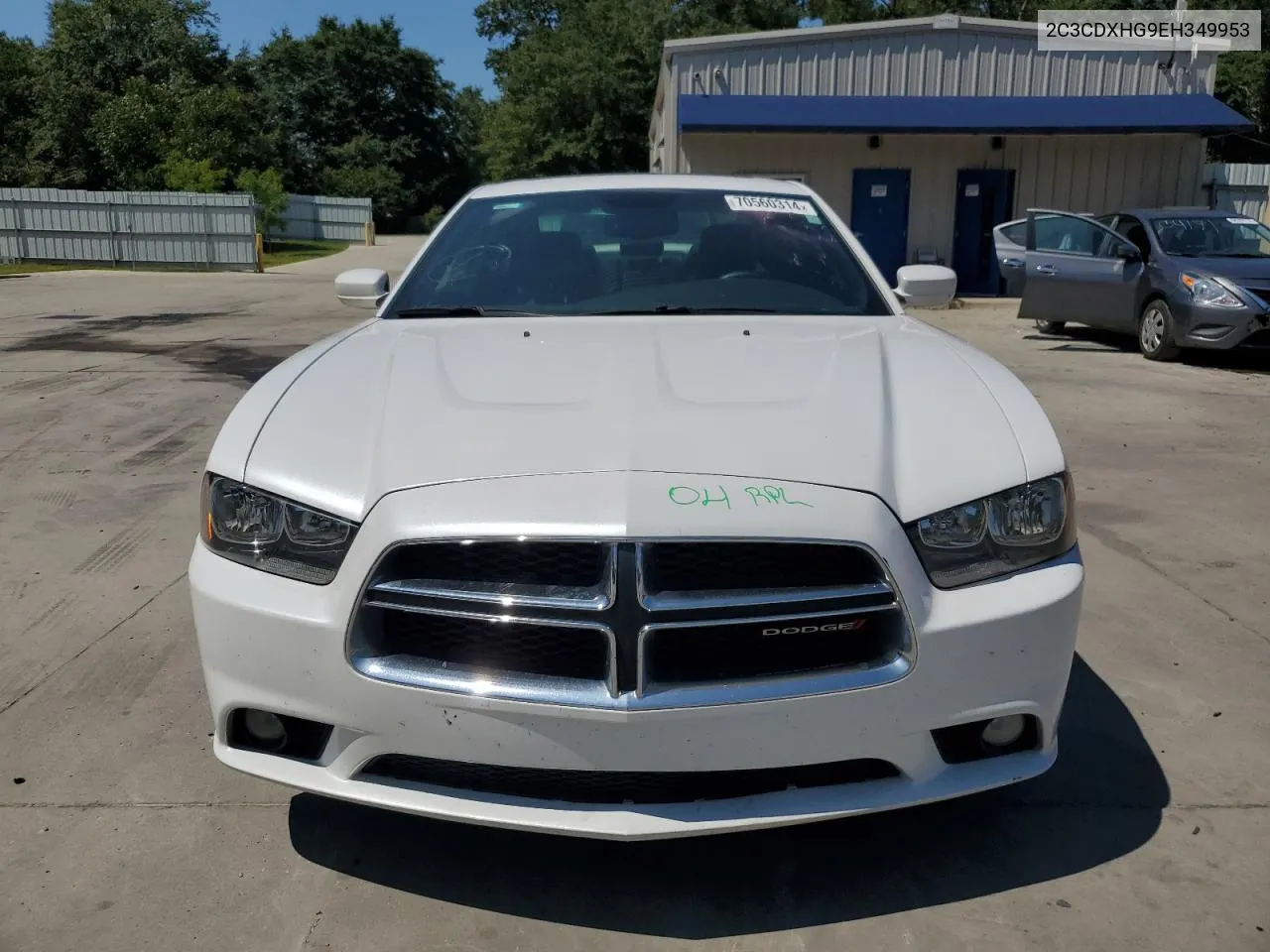 2014 Dodge Charger Sxt VIN: 2C3CDXHG9EH349953 Lot: 70560314