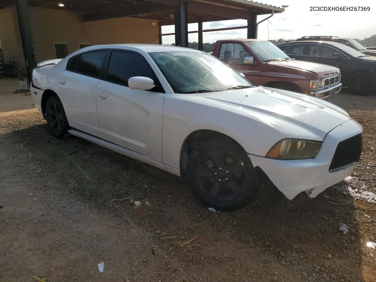 2014 Dodge Charger Sxt VIN: 2C3CDXHG6EH267369 Lot: 70665414