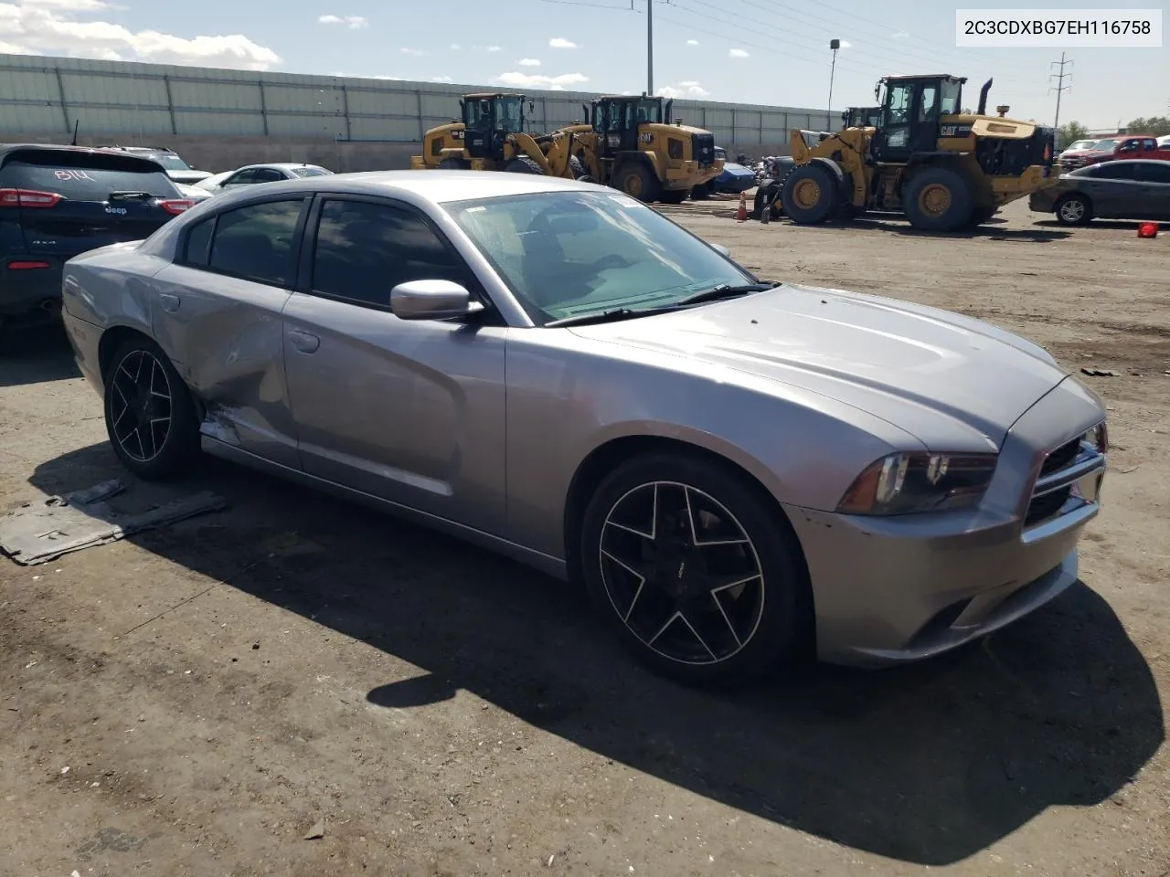 2014 Dodge Charger Se VIN: 2C3CDXBG7EH116758 Lot: 70703084