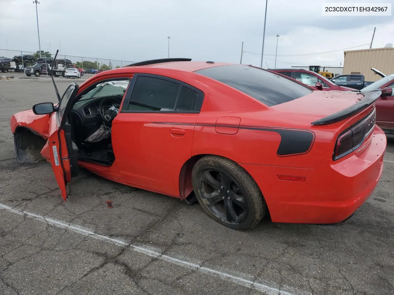 2014 Dodge Charger R/T VIN: 2C3CDXCT1EH342967 Lot: 70704924