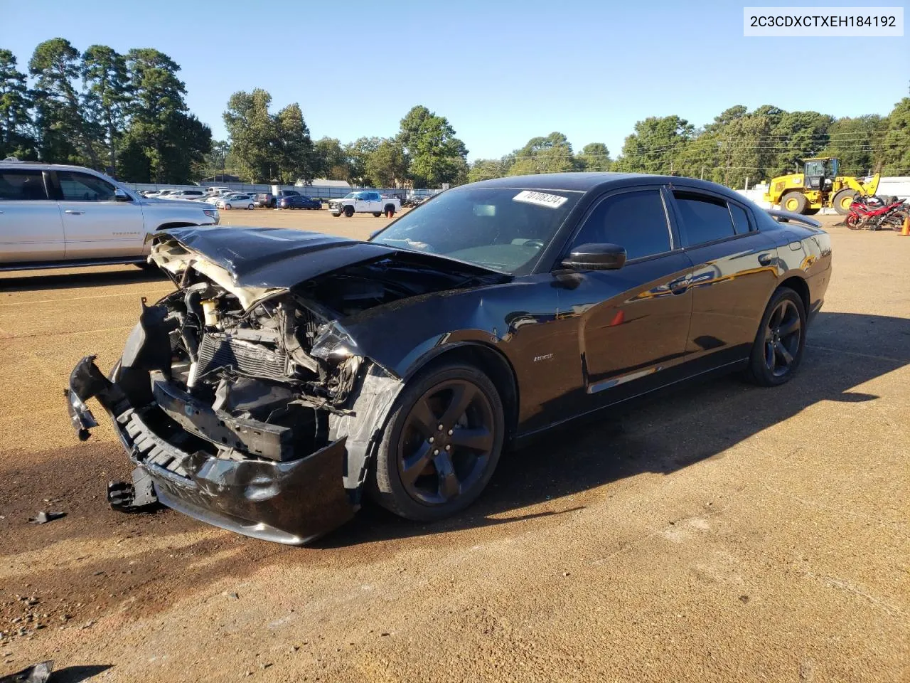 2014 Dodge Charger R/T VIN: 2C3CDXCTXEH184192 Lot: 70708334