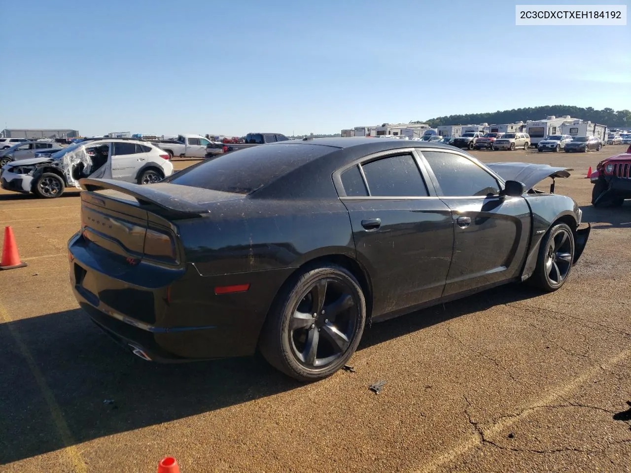 2014 Dodge Charger R/T VIN: 2C3CDXCTXEH184192 Lot: 70708334