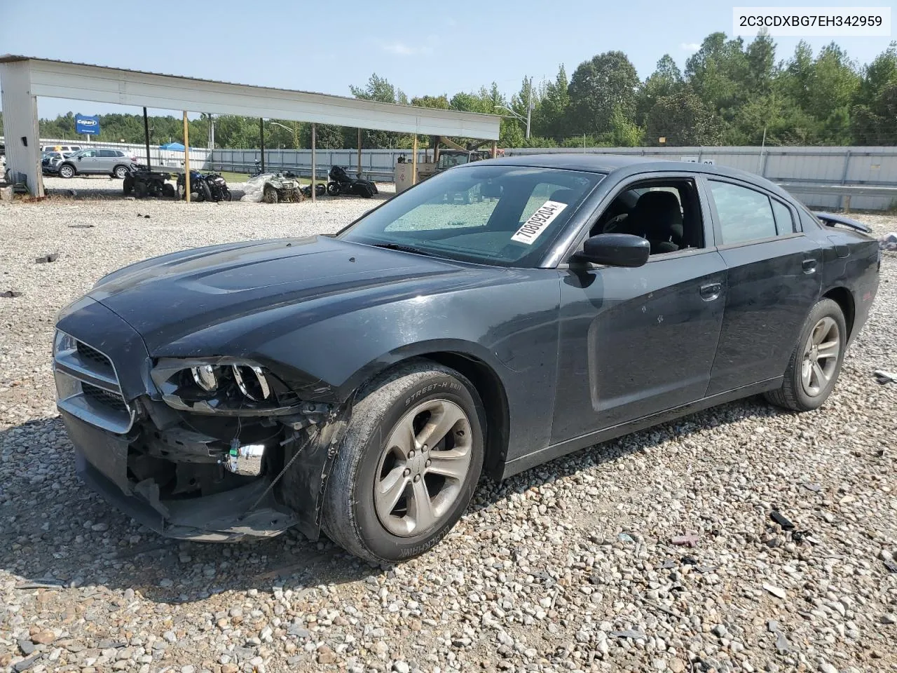 2014 Dodge Charger Se VIN: 2C3CDXBG7EH342959 Lot: 70809204