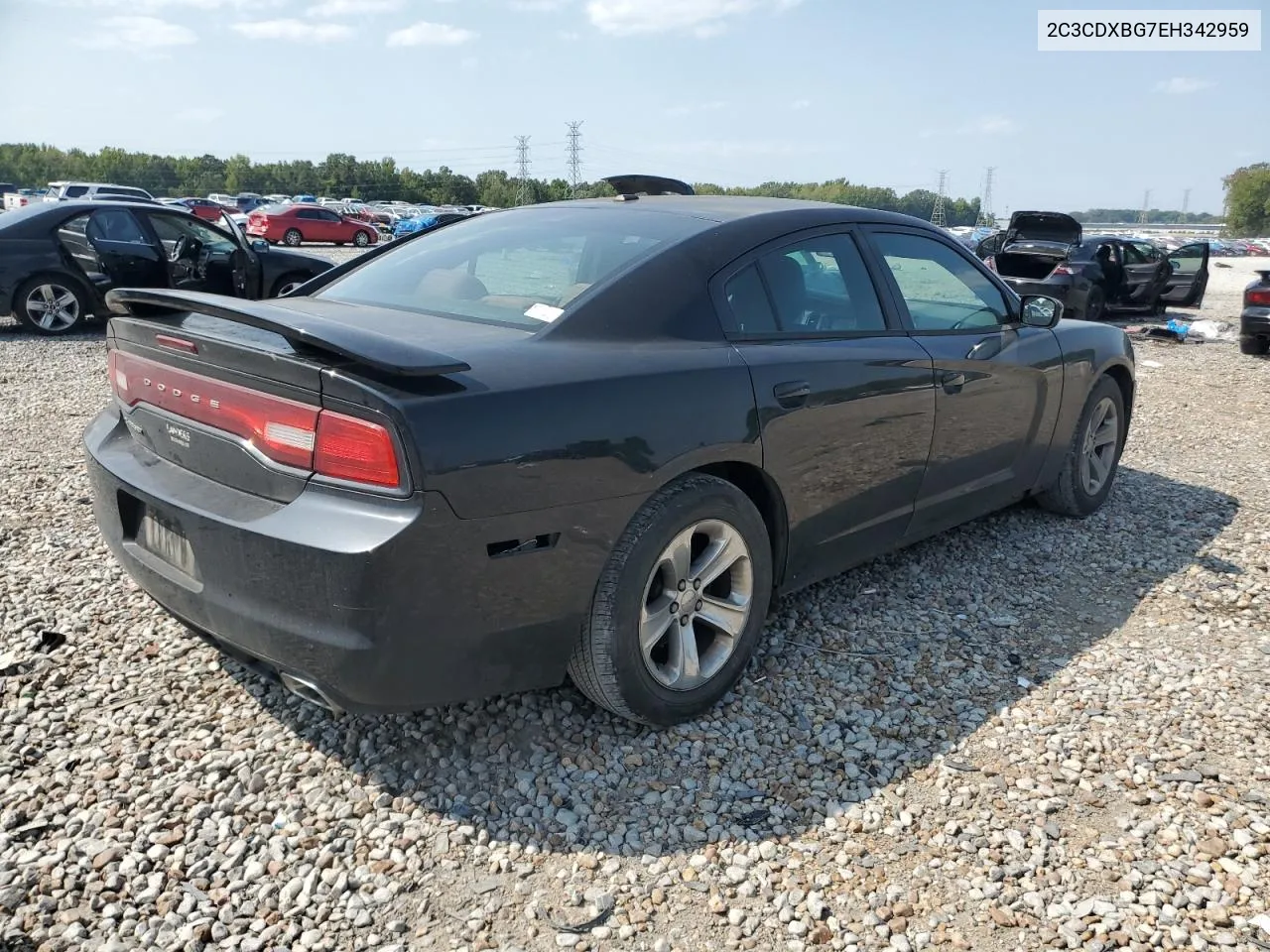 2C3CDXBG7EH342959 2014 Dodge Charger Se