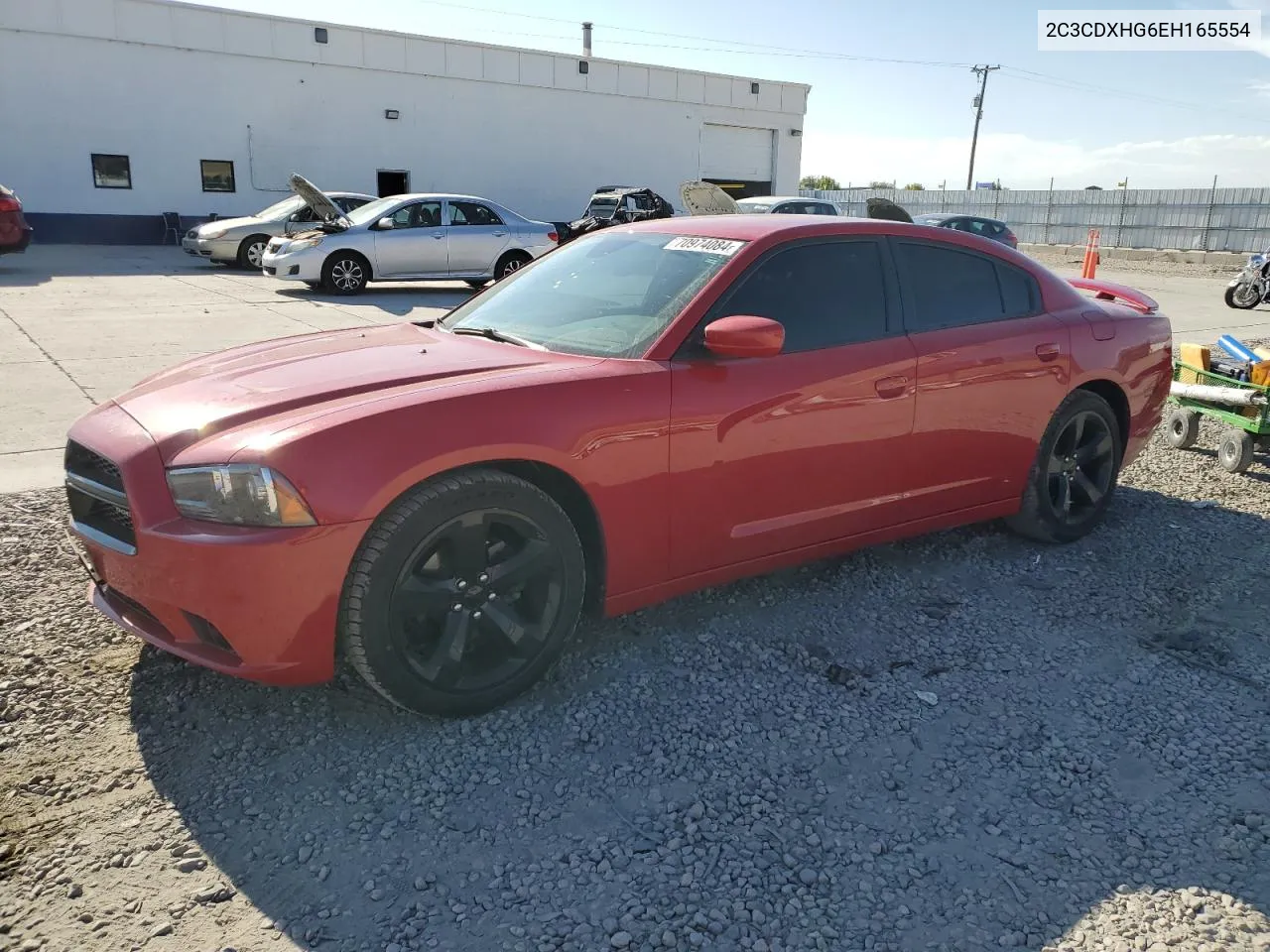 2C3CDXHG6EH165554 2014 Dodge Charger Sxt