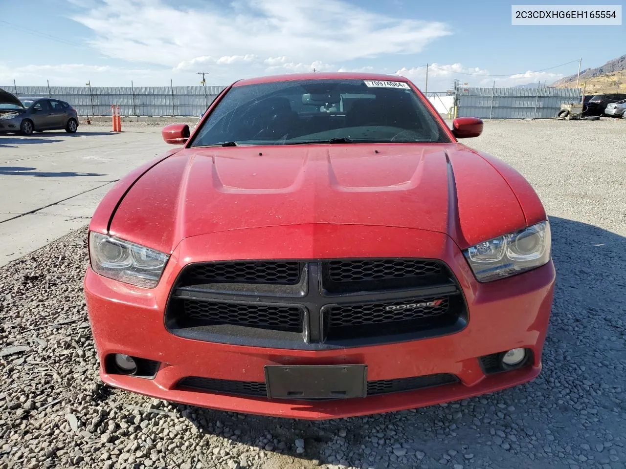 2C3CDXHG6EH165554 2014 Dodge Charger Sxt