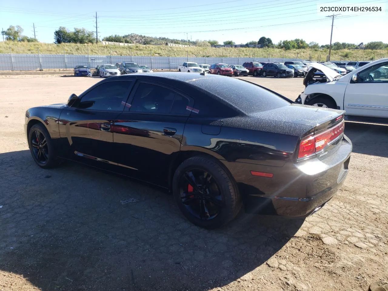 2014 Dodge Charger R/T VIN: 2C3CDXDT4EH296534 Lot: 71215684