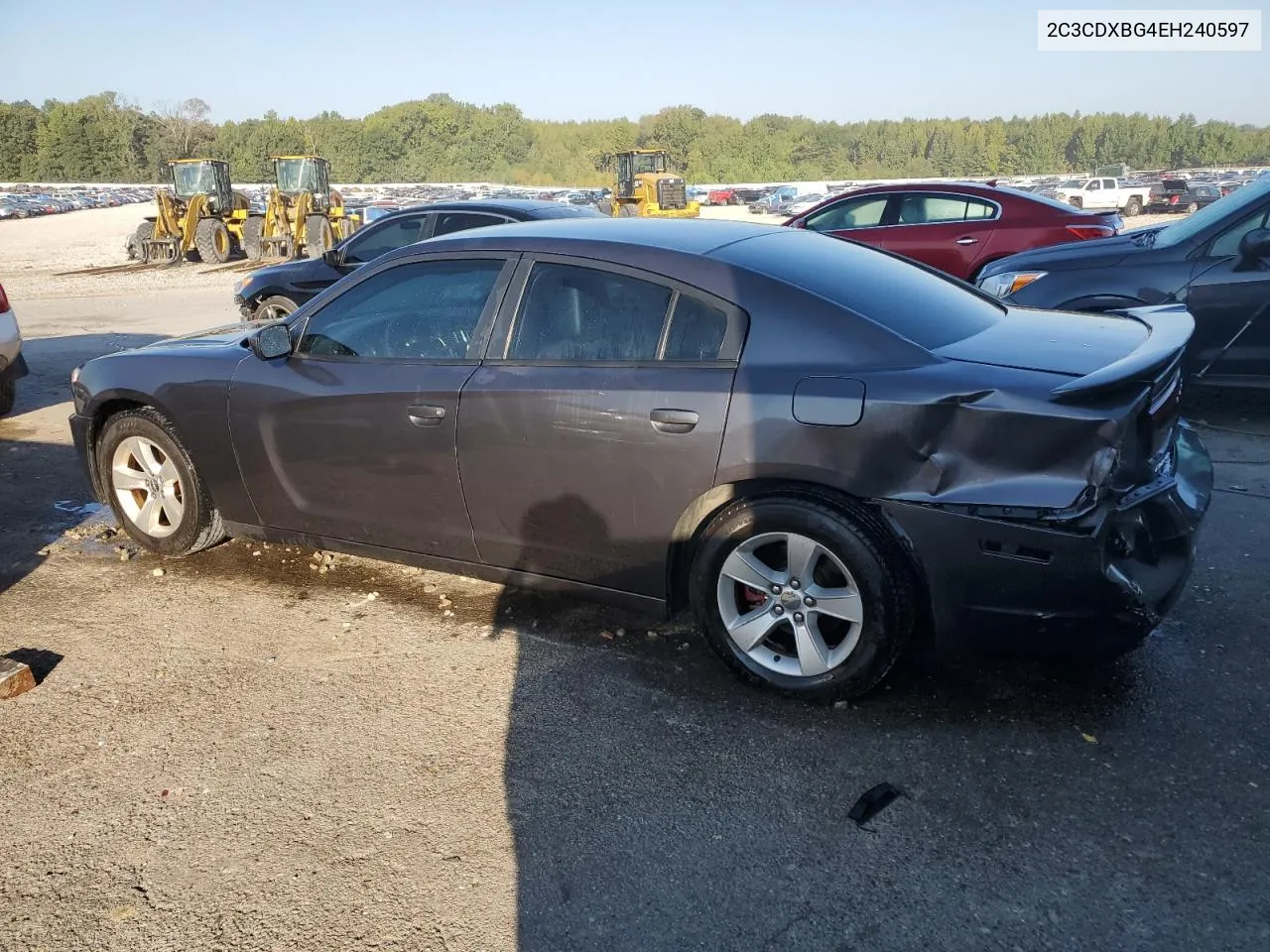 2014 Dodge Charger Se VIN: 2C3CDXBG4EH240597 Lot: 71226164