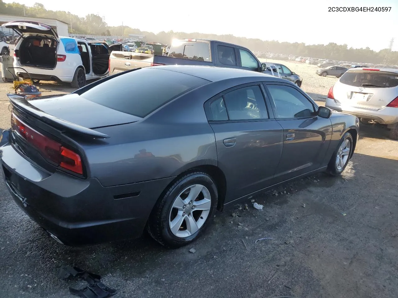 2014 Dodge Charger Se VIN: 2C3CDXBG4EH240597 Lot: 71226164