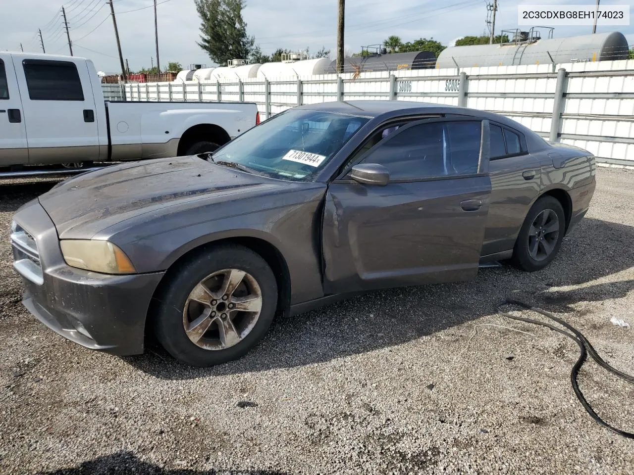 2C3CDXBG8EH174023 2014 Dodge Charger Se