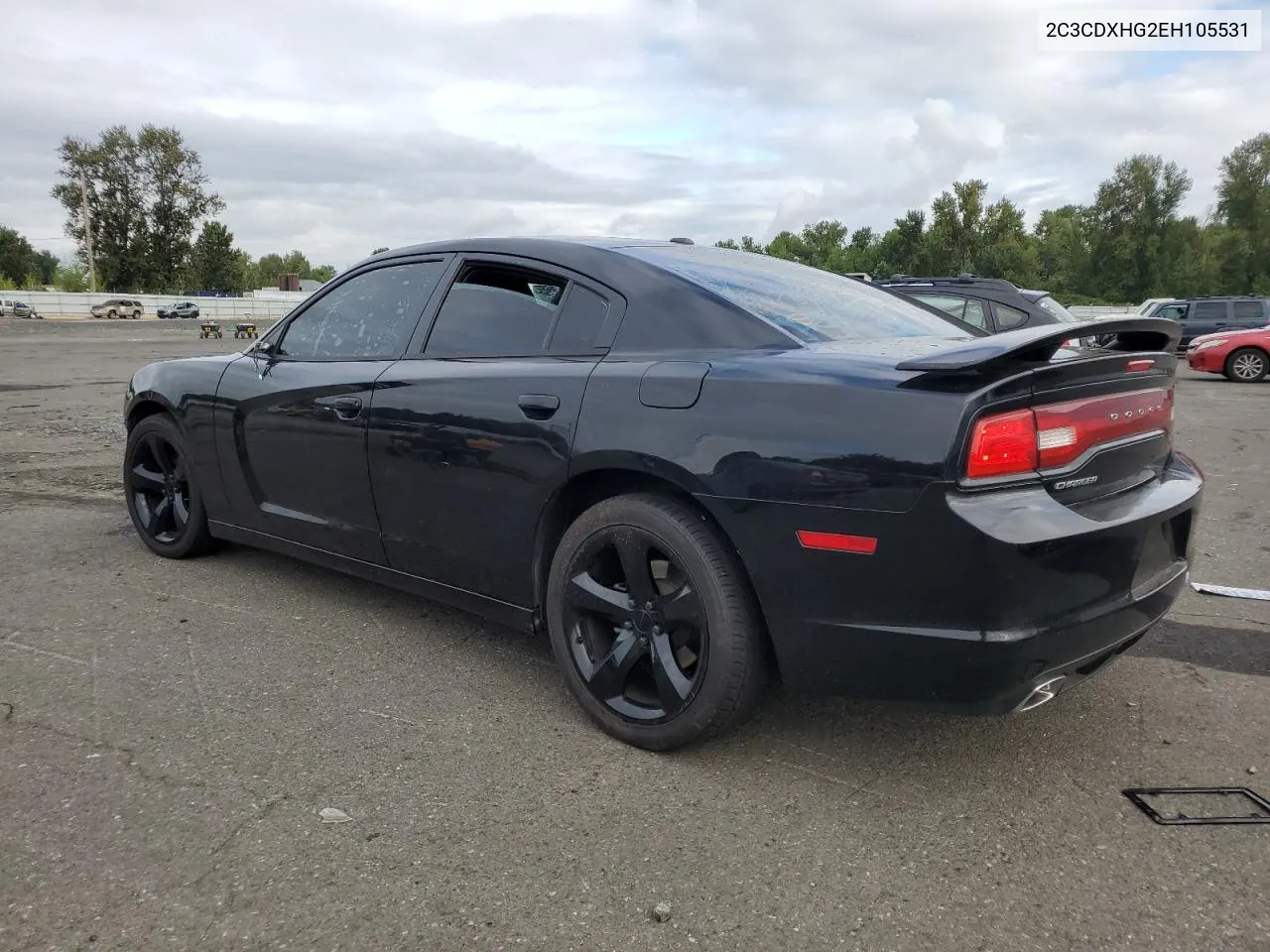 2014 Dodge Charger Sxt VIN: 2C3CDXHG2EH105531 Lot: 71376184