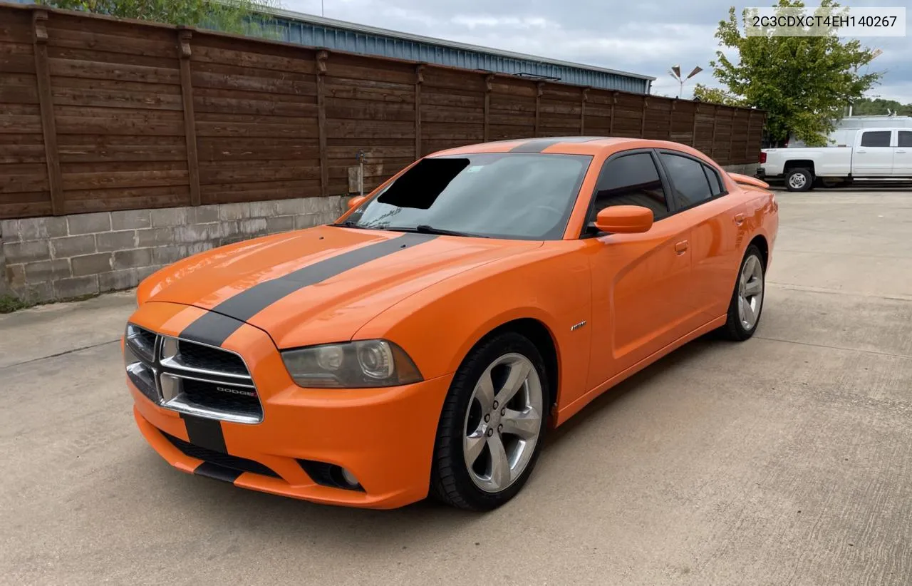 2014 Dodge Charger R/T VIN: 2C3CDXCT4EH140267 Lot: 71402294