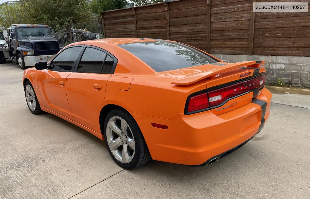 2014 Dodge Charger R/T VIN: 2C3CDXCT4EH140267 Lot: 71402294