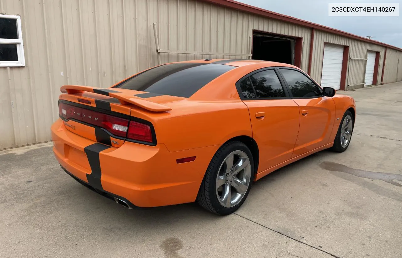 2014 Dodge Charger R/T VIN: 2C3CDXCT4EH140267 Lot: 71402294