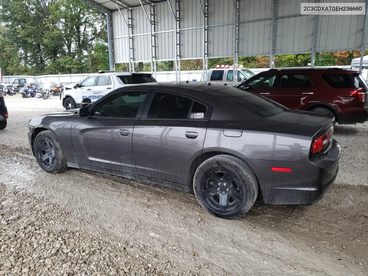 2C3CDXAT0EH236660 2014 Dodge Charger Police