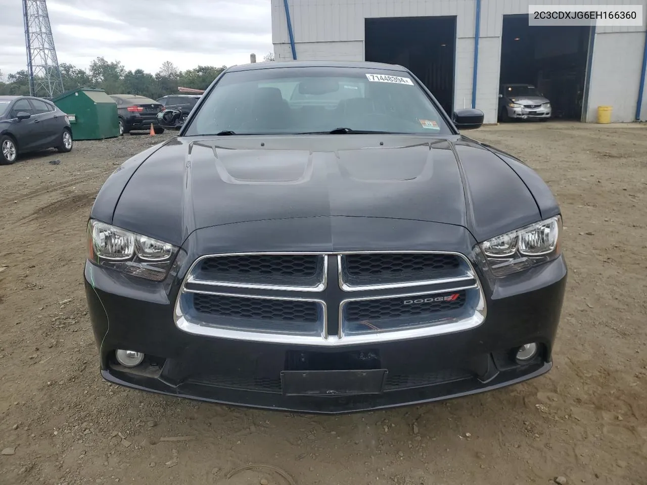 2014 Dodge Charger Sxt VIN: 2C3CDXJG6EH166360 Lot: 71448394