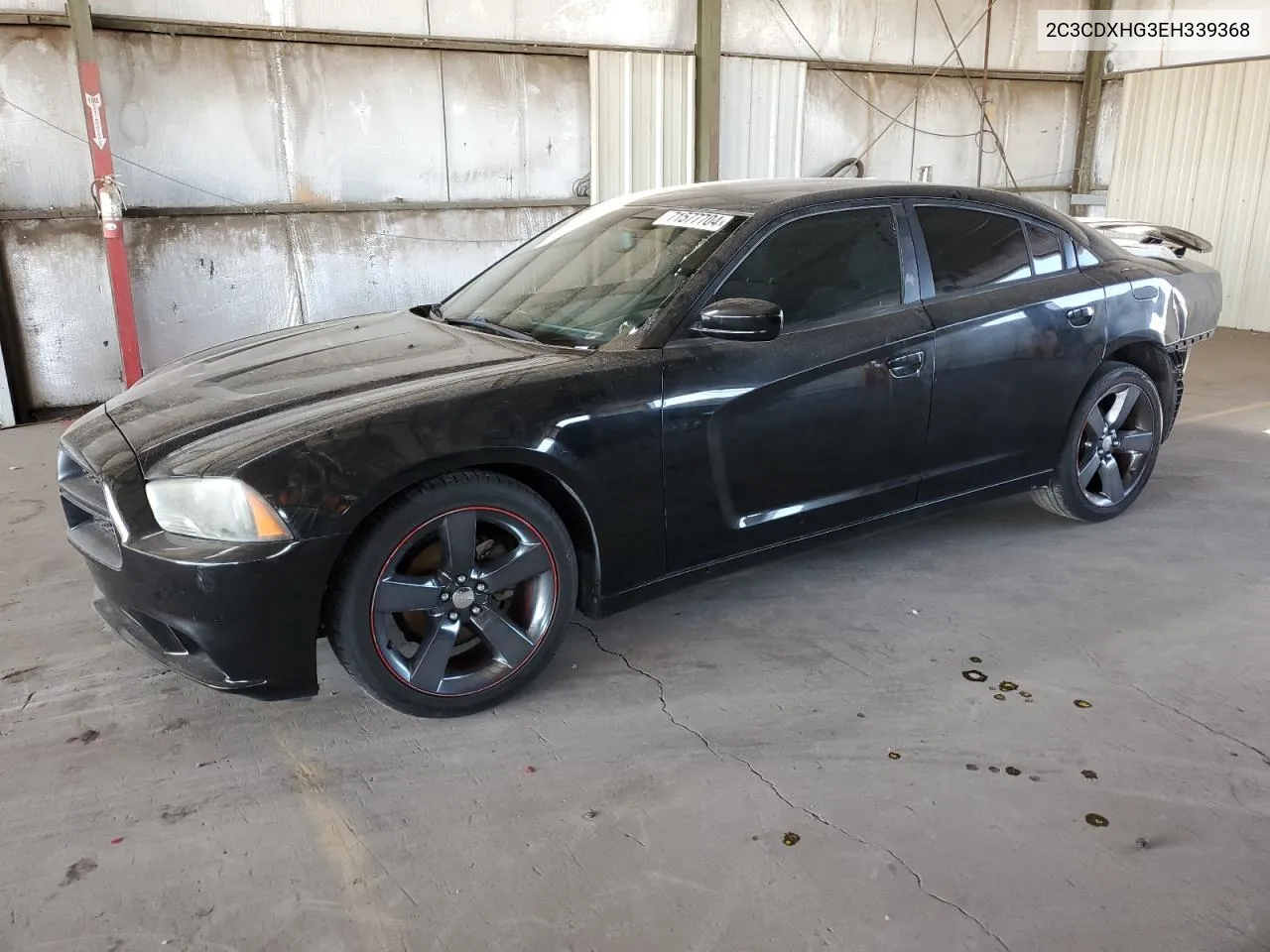 2014 Dodge Charger Sxt VIN: 2C3CDXHG3EH339368 Lot: 71577704