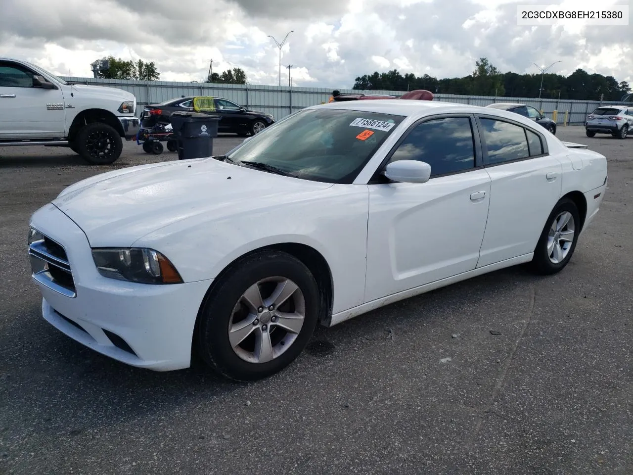 2014 Dodge Charger Se VIN: 2C3CDXBG8EH215380 Lot: 71586124