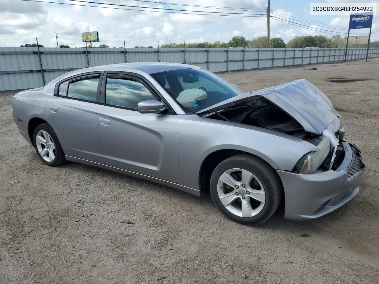 2014 Dodge Charger Se VIN: 2C3CDXBG4EH254922 Lot: 71737884