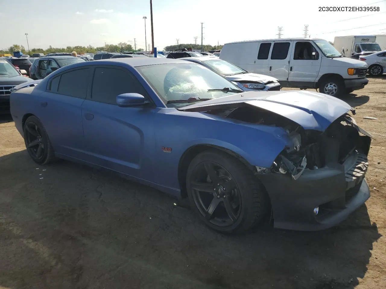 2C3CDXCT2EH339558 2014 Dodge Charger R/T