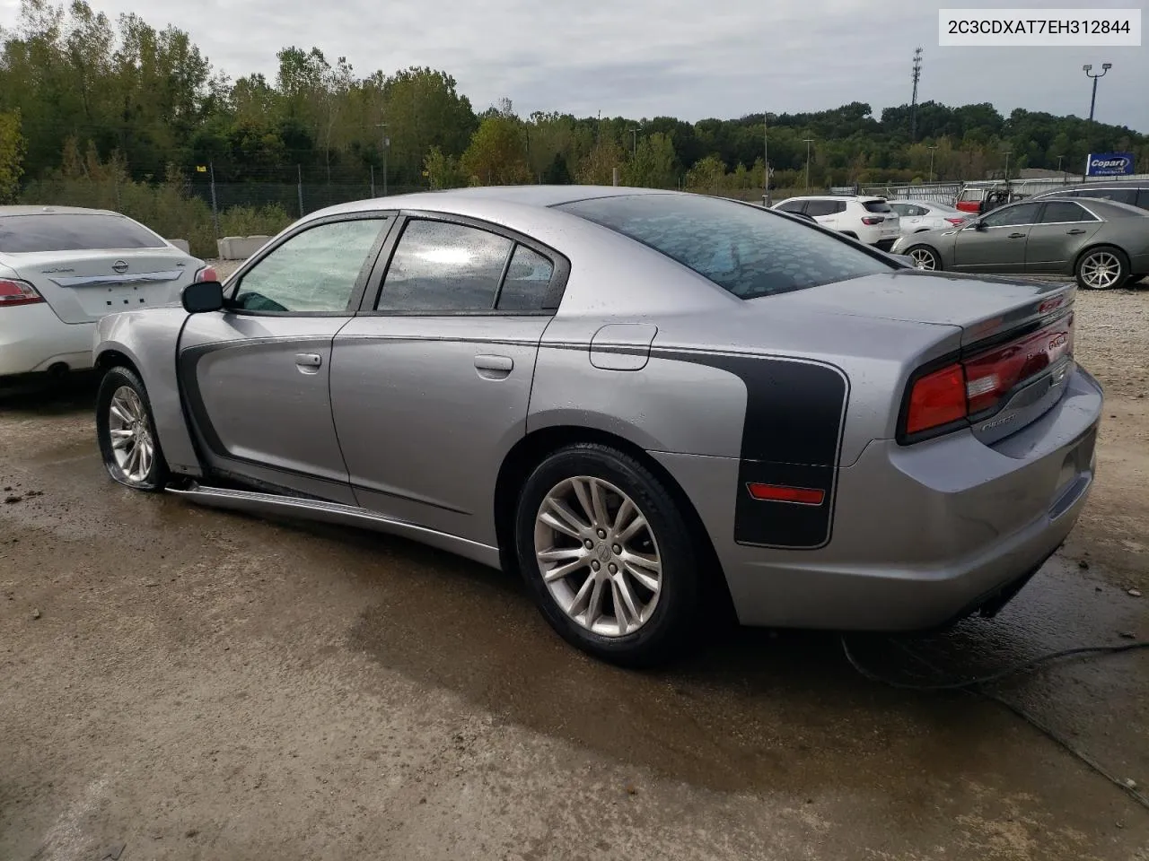 2014 Dodge Charger Police VIN: 2C3CDXAT7EH312844 Lot: 71993774