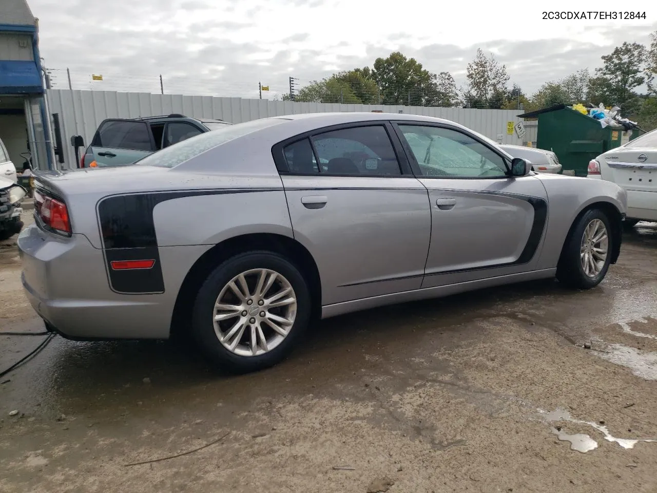 2014 Dodge Charger Police VIN: 2C3CDXAT7EH312844 Lot: 71993774