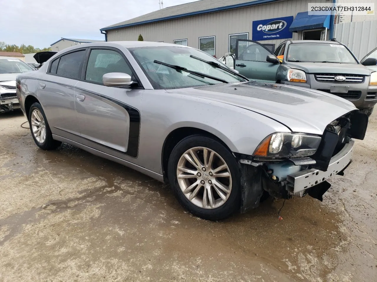 2014 Dodge Charger Police VIN: 2C3CDXAT7EH312844 Lot: 71993774