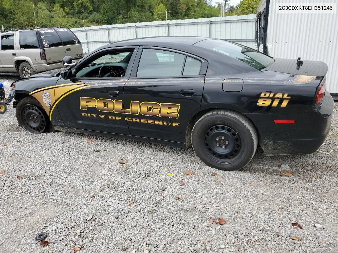 2C3CDXKT8EH351246 2014 Dodge Charger Police