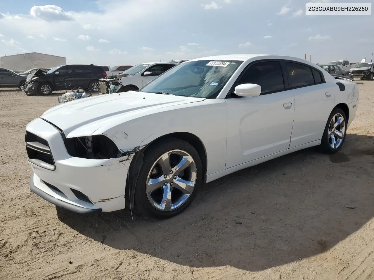 2014 Dodge Charger Se VIN: 2C3CDXBG9EH226260 Lot: 72155384